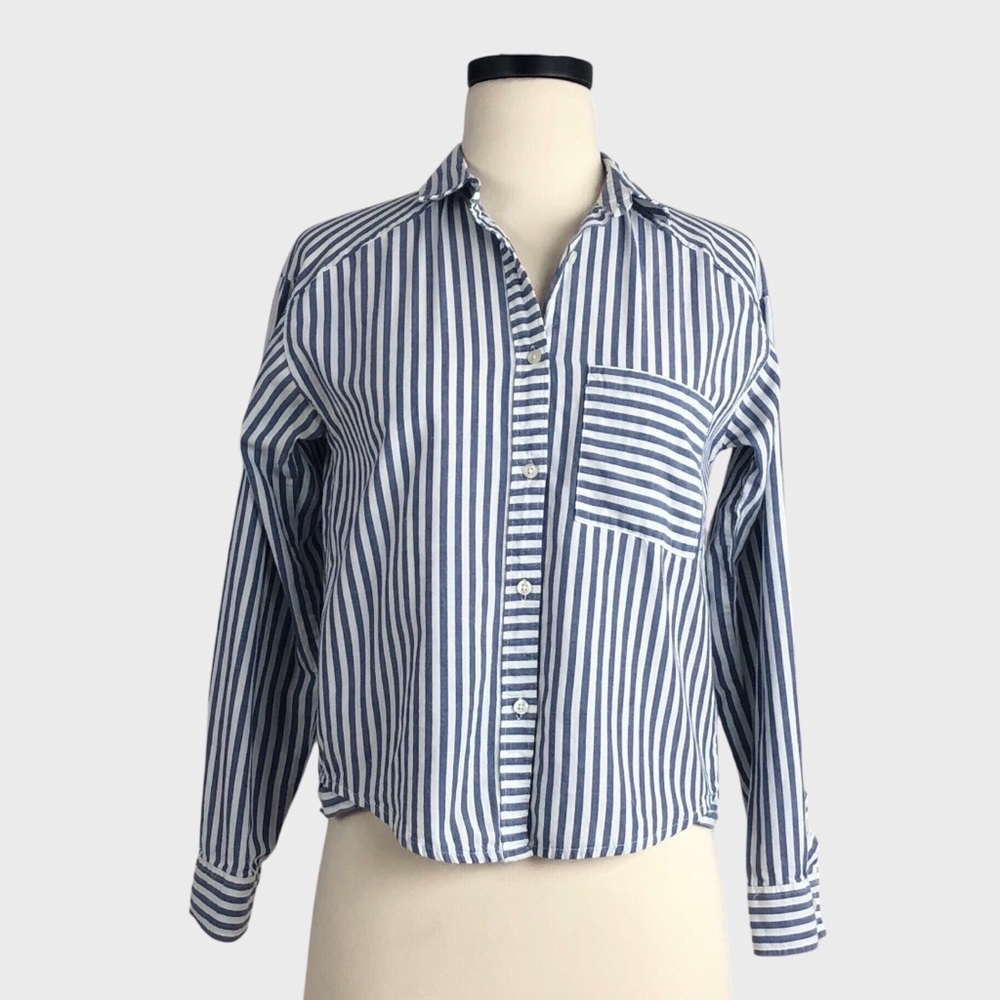 Bershka Striped Button Down‎ Shirt